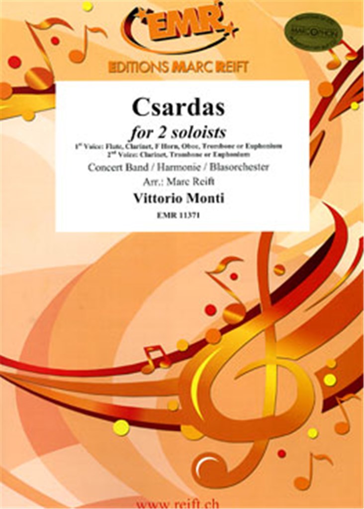 Csardas (2 Clarinets Solo)